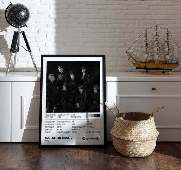 Map of the Soul: 7 by BTS Album Poster