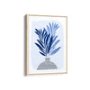 Blue Houseplant Wall Art