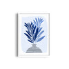Blue Houseplant Wall Art