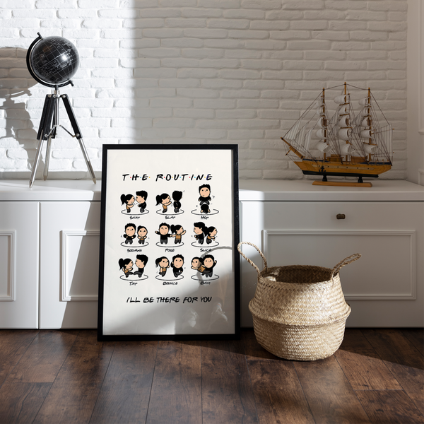 F.R.I.E.N.D.S - I'll be there for you Premium Wall Art