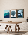 Set of 3 Landscape Wall Art