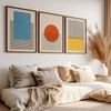 Set of 3 Geometric Wall Art