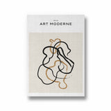 Art Moderne Abstract Boho Modern Wall Art