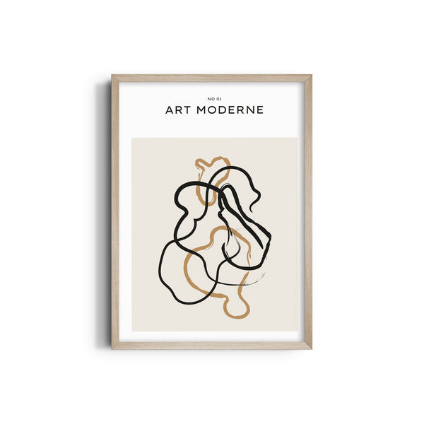 Art Moderne Abstract Boho Modern Wall Art