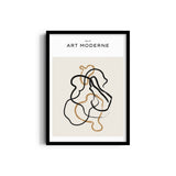 Art Moderne Abstract Boho Modern Wall Art