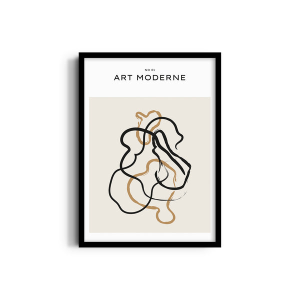 Art Moderne Abstract Boho Modern Wall Art