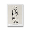 Female Line Art Boho Modern Wall Art