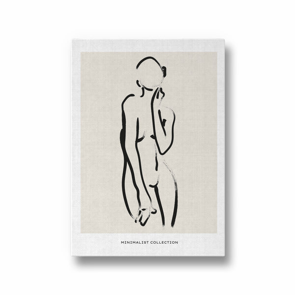 Female Line Art Boho Modern Wall Art