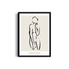 Female Line Art Boho Modern Wall Art