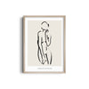 Female Line Art Boho Modern Wall Art