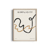 Simplicity Boho Modern Wall Art