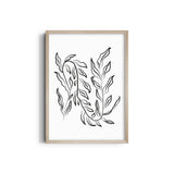 Wildflower Whispers Boho Modern Wall Art