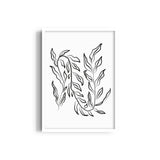 Wildflower Whispers Boho Modern Wall Art