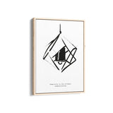 Simplicity is the ultimate sophistication Boho Modern Wall Art