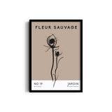 Fleur Sauvage Boho Modern Wall Art