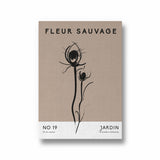 Fleur Sauvage Boho Modern Wall Art