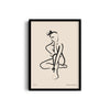 Beautiful Line art Boho Modern Wall Art