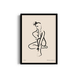 Beautiful Line art Boho Modern Wall Art
