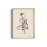 Beautiful Line art Boho Modern Wall Art