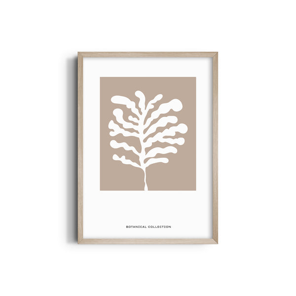 White Tree Boho Modern Wall Art