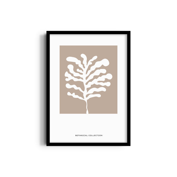 White Tree Boho Modern Wall Art