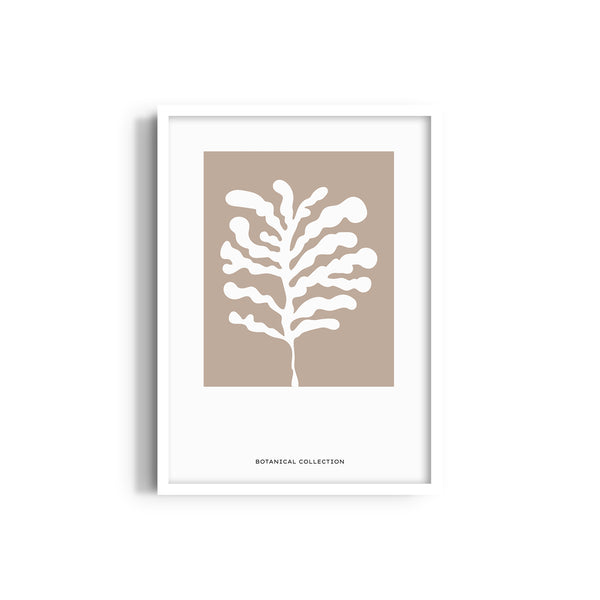 White Tree Boho Modern Wall Art