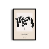 Jardin Collection Flower Boho Modern Wall Art