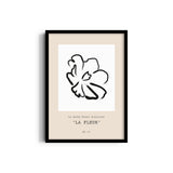La fleur Boho Modern Wall Art