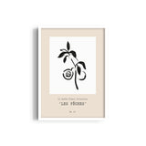 Les peches Boho Modern Wall Art