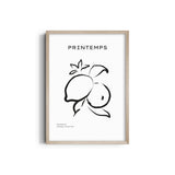 Fruit Love Boho Modern Wall Art