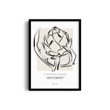 Artichaut Boho Modern Wall Art