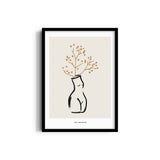 Beautiful Pot Boho Modern Wall Art