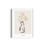 Beautiful Pot Boho Modern Wall Art