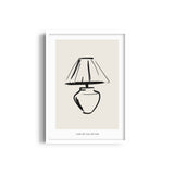 Lamp Boho Modern Wall Art