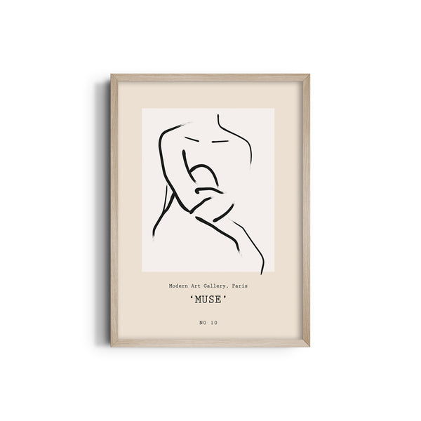 Modern art gallery muse Boho Modern Wall Art