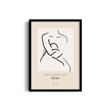 Modern art gallery muse Boho Modern Wall Art