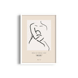 Modern art gallery muse Boho Modern Wall Art