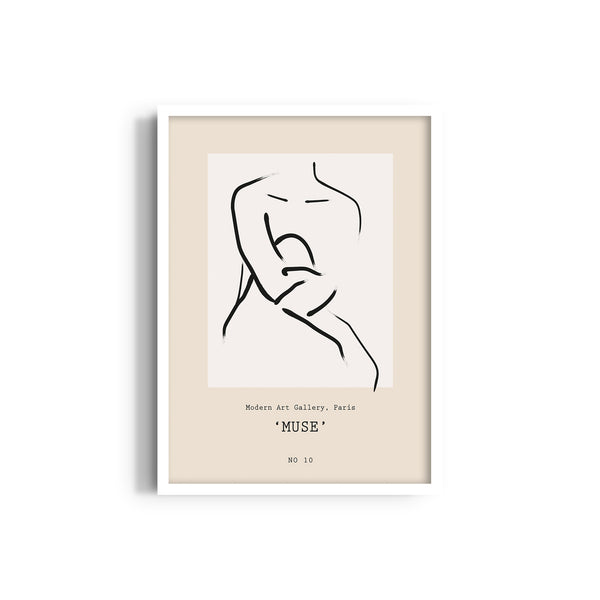 Modern art gallery muse Boho Modern Wall Art