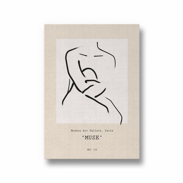 Modern art gallery muse Boho Modern Wall Art