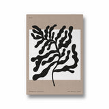 Minimal Leaves Boho Modern Wall Art