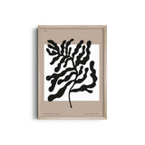 Minimal Leaves Boho Modern Wall Art