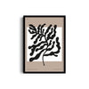 Minimal Leaves Boho Modern Wall Art