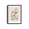 Candle Sticks Boho Modern Wall Art