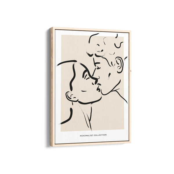 The Kiss Boho Modern Wall Art