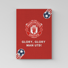 Glory Glory Man Utd Wall Art - The Mortal Soul