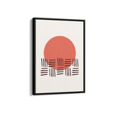 Warped Front Geometric Modern Wall Art - The Mortal Soul