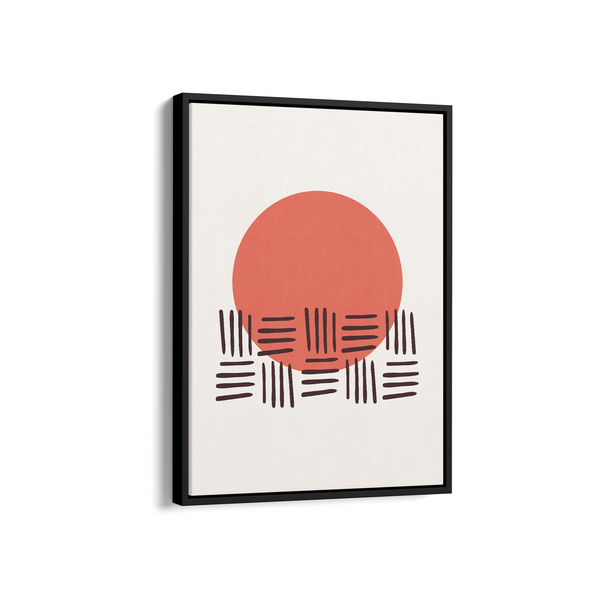 Warped Front Geometric Modern Wall Art - The Mortal Soul