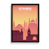 Istanbul Minimal Wall Art - The Mortal Soul