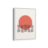 Warped Front Geometric Modern Wall Art - The Mortal Soul