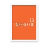 Be Different Quote Wall Art - The Mortal Soul